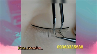 نصب صحیح اکستنشن مژه