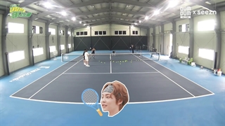 قسمت اول برنامه Xiumin tomorrow Tennis king + زیرنویس فارسی