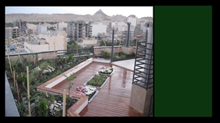 روف گاردن پروژه مسکونی کوکب سالاریه قم شرکت ال گرین