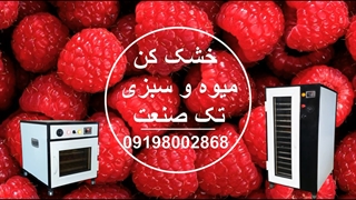 خشک کن میوه و سبزی / خشککن انگور و خرما ، ماهی ، کشک و لیمو