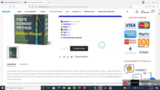 solution Manual of A First Course in the Finite Element Method 5th by Daryl L. Logan pdf