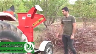 سرشاخه خردکن تراکتوری باغی مدل TP620|ساخت شرکت فناب صنعت گلپا| WWW.FANABSANAT.COM