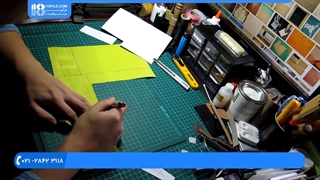 آموزش چرم دوزی-دوخت چرم- دوخت دستبند و کیف چرم- آموزش ساخت کیف پول چرمی