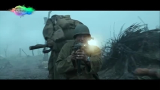 سکانس سه تیغ جهنمی ، نجات فرمانده زخمی از دست ژاپنی ها