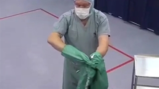 چگونگی پوشیدن و در آوردن ماسک جراحی