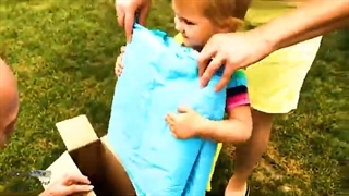 راه اندازی استخر بادی کودک intex57129