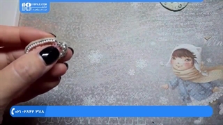 آموزش انواع سنجاق مروارید دوزی