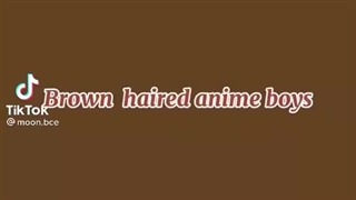 Brown hair anime characters