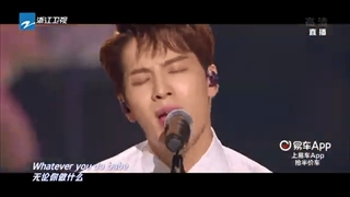 اجرای LMLY و Drive You Home جکسون در Zhjiang TV 818 Gala