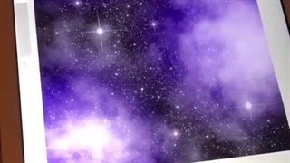 Learning drawing:how to draw galaxy