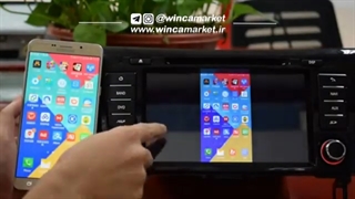 میرور لینک مانیتور وینکا / آموزش انتقال تصویر گوشی اندروید از طریق وای فای Mirror Link