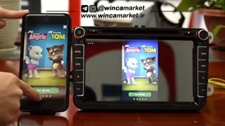 میرور لینک مانیتور وینکا / آموزش انتقال تصویر گوشی آیفون Mirror Link