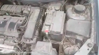 موتورشویی با کارواش بخار صنعتی بدون مواد شوینده