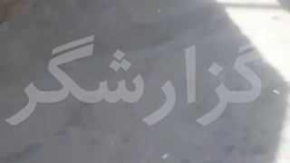 رها کردن زباله در یکی از خیابانهای اصفهان بعد از مراسم عاشورا