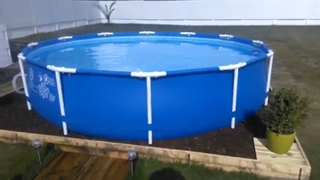 استخر پیش ساخته فریمی بزرگ