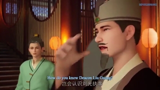 انیمه استاد الهی رزمی(wu shen zhu zai) قسمت 124 با زیرنویس فارسی