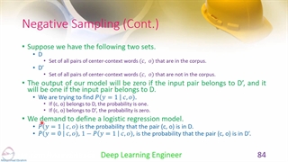word2vec - Negative Sampling - یادگیری عمیق - deep learning