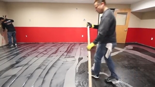 نصب و راه اندازی کفپوش اپوکسی متالیک