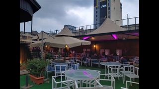 سقف خیمه ای کافه رستوران-سایبان خیمه ای تالار-فروش سقف خیمه ای -حقانی09380039391