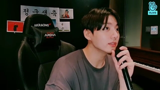bts jungkook vlive لایو تولد جونگ کوک جدید با زیرنویس فارسی