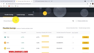 آموزش سیوینگ در صرافی بایننس