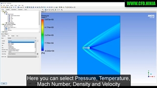 ✅ ANSYS CFX - Compressible Flow Tutorial