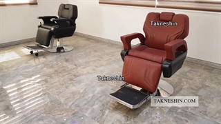 ویدئو معرفی صندلی میکاپ جک پدالی 6813L | صندلی میکاپ آرایشگاه | تک نشین