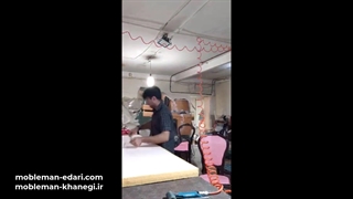 ویدیو تعویض کامل فوم صندلی