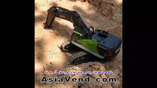 خاک بازی با بیل مکانیکی اسباب بازی هیدرولیک آسیاوند