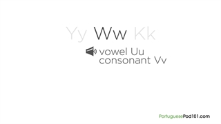 آموزش الفبای زبان پرتغالی به زبان انگلیسی