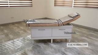 ویدئو معرفی تخت ماساژ کمد دار 3881 | تخت پوست و ماساژ | تک نشین