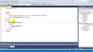 آموزش SectionViewدر Asp.Net MVC