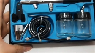 بررسی کیت ایربراش کاسه زیر APT مدل AT-128 با لوازم جانبی کامل