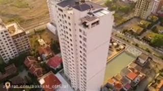 تیزر نمای بیرونی برج فرشته پلاس از بالا