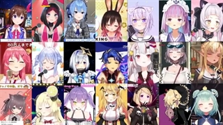 Hololive Sings - Usseewa / うっせぇわ by Ado - 21 Talent Mashup [ENG CC]