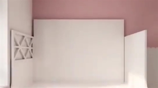 ویدئو چیدمان اتاق کوچک دخترانه