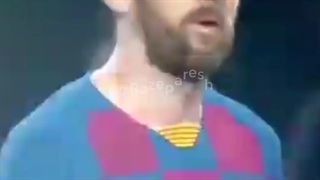 لحظه بالا بردن جام کوپا توسط مسی