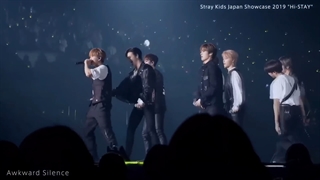 اجرای آهنگ "Awkward_silenc"از استری کیدز در کنسرت(Hi Stay)