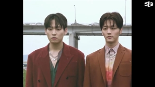 پشت صحنه ی عکسبرداری مجله ی ARENA HOMME با اینسونگ و یونگ بین (SF9)