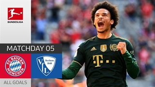 بایرن مونیخ 7-0 بوخوم | خلاصه بازی | موتور گلزنی لواندوفسکی همچنان روشن!