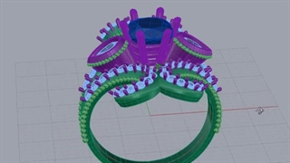 طراحی انگشتر زیبا