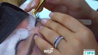 آموزش کاشت مژه رایگان | اکستنشن مژه با توضیحات | صفر تا صد اکستنشن | آچاره