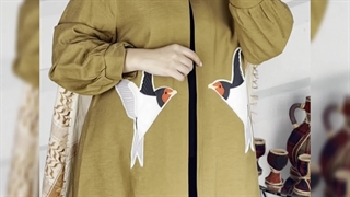 مانتو بلند جلو باز کد 908