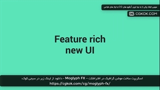 اسکریپت ساخت موشن گرافیک در افترافکت – Moglyph FX