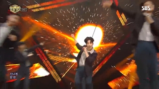 اجرای آهنگ Power از اکسو در موزیک شو Inkigayo
