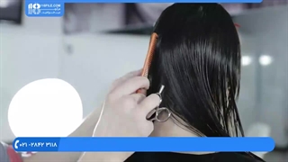 آموزش کوتاهی مو زنانه-کوتاه کردن مو- کوتاهی مو کم حجم و بلند