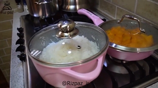 خورشت کدو حلوایی به سبک ریزپز