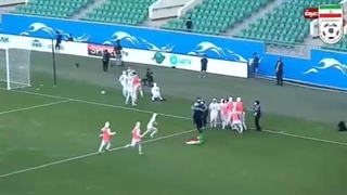 ضربات پنالتی و افتخارآفرینی تیم ملی بانوان ایران