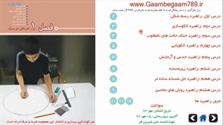 درس اول راهبرد رسم شکل