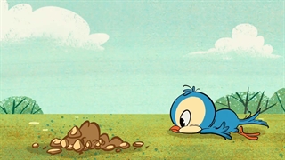 کارتن میکی موس - به پرنده ها غذا بده